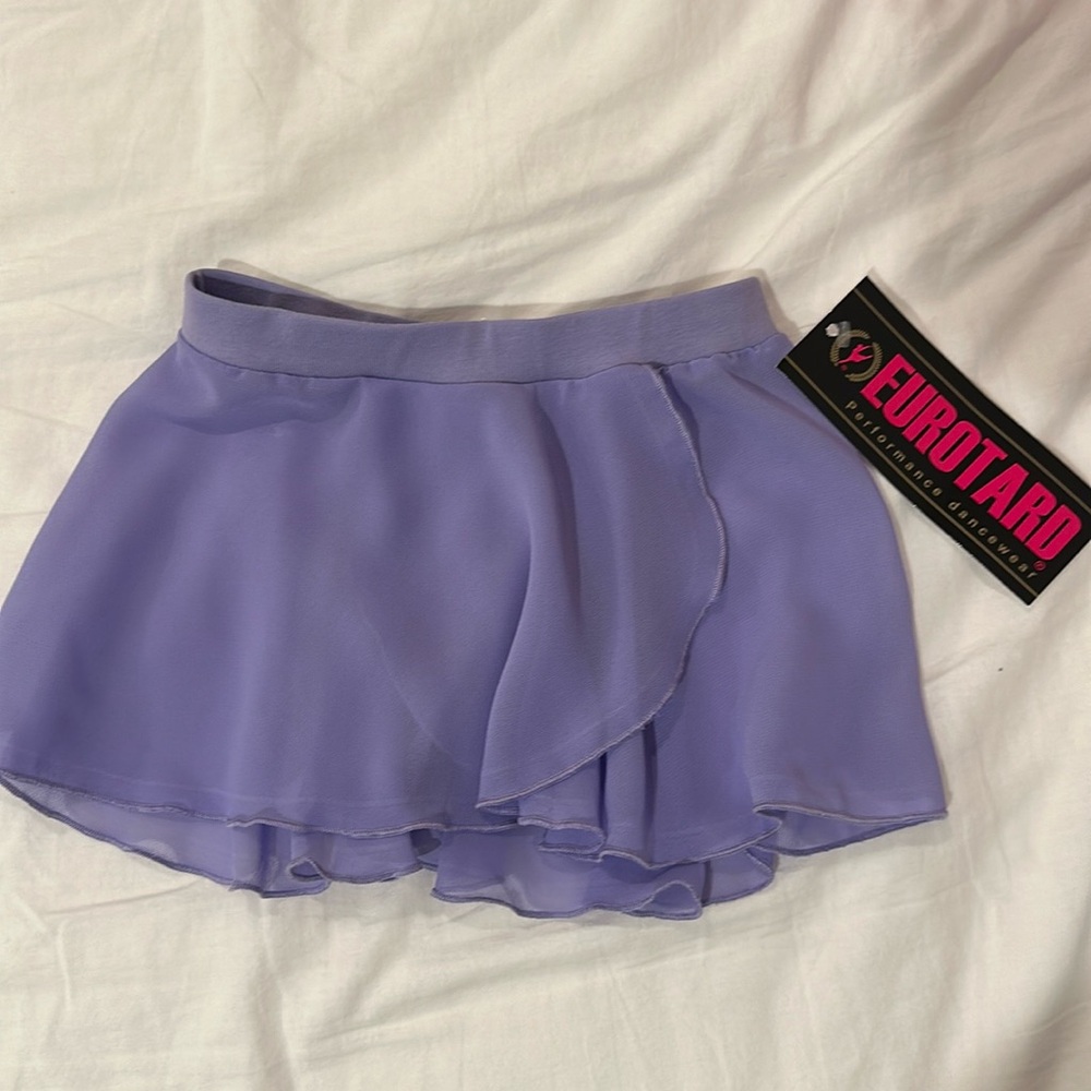 NWT Eurotard Lilac Dance Skirt - XS